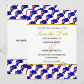 Save The Date Célébration de mariage d'événement spécial en AUST (Devant / Derrière)