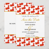 Save The Date Célébration de mariage événement spécial chrétien (Devant / Derrière)