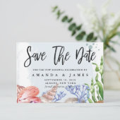 Save The Date Célébration de renouvellement de vœux côtiers à l' (Debout devant)
