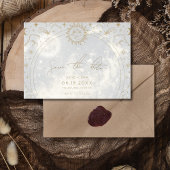 Save The Date Céleste écrit dans les étoiles Mariage photo