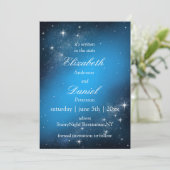 Save The Date Céleste StarryNight Enregistrer La Date Mariage In (Debout devant)