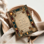 Save The Date Celestial Royal Baroque Wedding