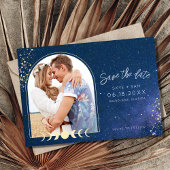 Save The Date Celestial Starry Sky Mariage photo romantique