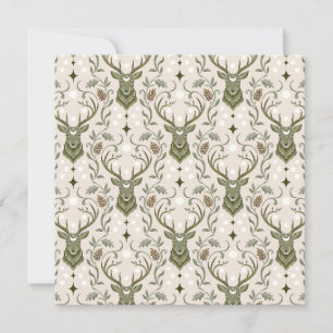 Save The Date Cerf Tribal Boho, Rêvant de Cerf