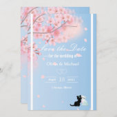 Save The Date Cerisier (Devant / Derrière)