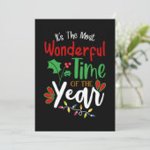 Save The Date C'Est Le Moment Le Plus Merveilleux De L'Année Noë (Debout devant)