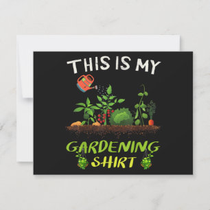Save The Date C'est Ma Chemise De Jardinage Drôle Cadeaux De Jar