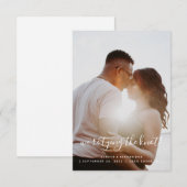 Save The Date C'est notre mariage (Devant / Derrière)