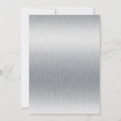 Save The Date Cette soirée de bachelor noir & blanc nobleman (Dos)