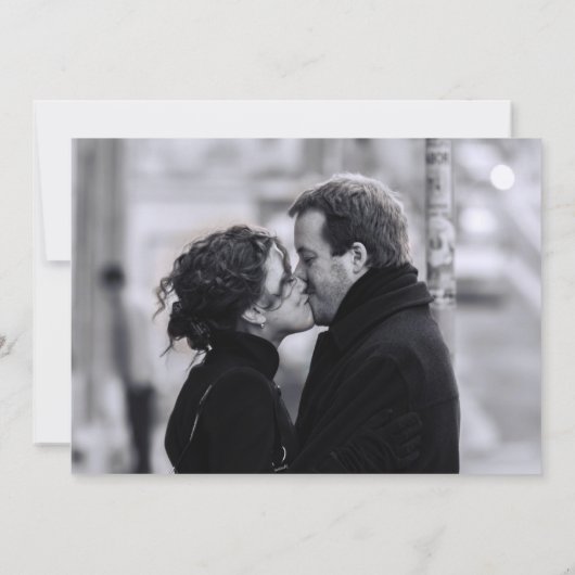 Save The Date Chaises Muskoka Enregistrer la date // Marine (Dos)