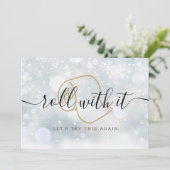 Save The Date Changement de date de plaisir moderne Nouveau plan (Debout devant)