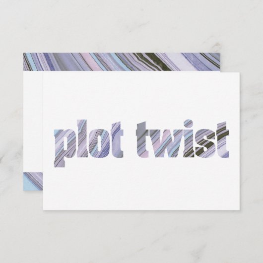 Save The Date Changement de plans reportés Chic Moderne Mariage (Devant / Derrière)