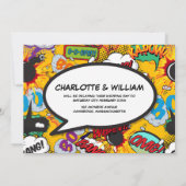 Save The Date Changer la date reportée Typographie moderne (Dos)