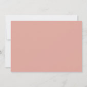 Save The Date Charleston South Carolina Blush Enregistrer la dat (Dos)