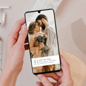 Save The Date Charme intemporel Enregistrer la date