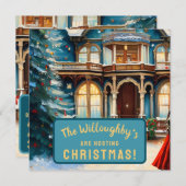 Save The Date Charming Bed N Breakfast Maison victorienne Noël (Devant / Derrière)