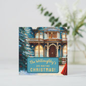 Save The Date Charming Bed N Breakfast Maison victorienne Noël (Debout devant)