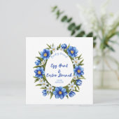 Save The Date Chasse aux oeufs, Brunch de Pâques (Debout devant)