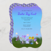 Save The Date Chasse aux oeufs de Pâques 5" par 7" (Devant / Derrière)