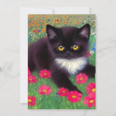 Save The Date Chat Gustav Klimt Tuxedo (Devant)