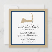 Save The Date Chatham Cape Cod Wedding Enregistrer la date (Devant)