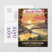Save The Date Chattanooga, rivière du Tennessee,  (Devant / Derrière)
