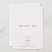 Save The Date Cherry Blossom Mariage Ajouter une photo Enregistr (Dos)