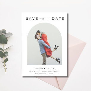 Save The Date Chic Photo Wedding Enregistrer la date