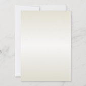 Save The Date Chic Tropical Palm Feuille Été Enregistrer La Date (Dos)