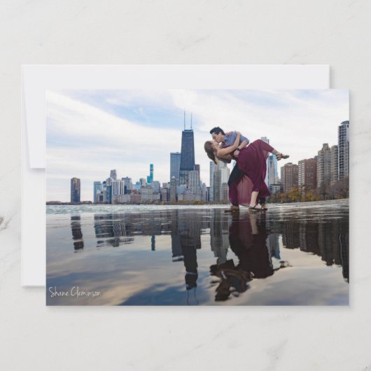 Save The Date Chicago Couple (Dos)