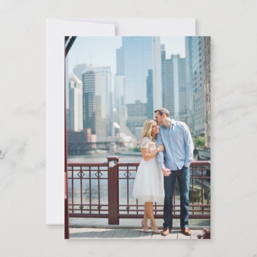 Save The Date Chicago Couple (Dos)