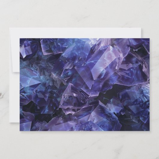 Save The Date Chiffres de sorcière Boho pourpre foncé Mariage no (Dos)