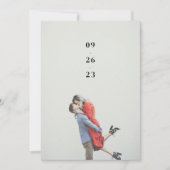 Save The Date Chiffres minimaux Mariage Enregistrer la date (Devant)