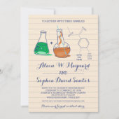 Save The Date Chimie verte et orange : Mariage photo (Devant)