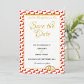 Save The Date CHINE Mariage Chrétien sur Mesure 婚礼 (Debout devant)