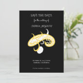 Save The Date Chinese Dragon Art – Mandala Paisley Boho Poster (Debout devant)