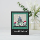 Save The Date Christmas pattern, new year, christmas t (Debout devant)