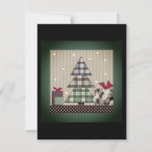Save The Date Christmas pattern, new year, christmas t (Dos)