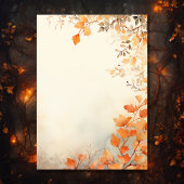 Save The Date Chute en amour Belle automne Feuilles Mariage de a