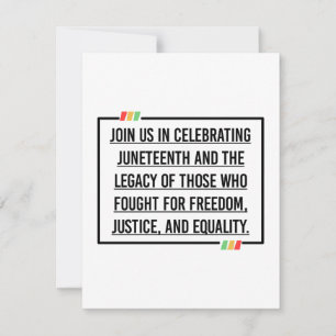 Save The Date Citations du 11° siècle, Liberté des Africains-Amé
