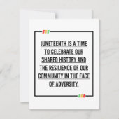 Save The Date Citations du 11° siècle, Liberté des Africains-Amé (Devant)