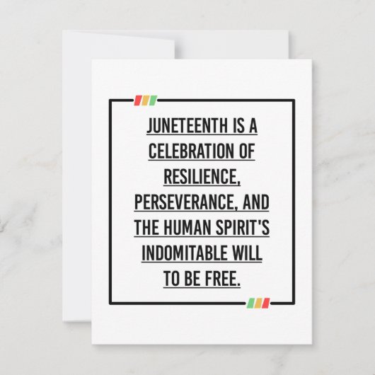 Save The Date Citations du 11° siècle, Liberté des Africains-Amé (Devant)