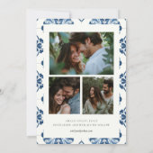 Save The Date Citron Citrus Positano Mariage italien (Dos)