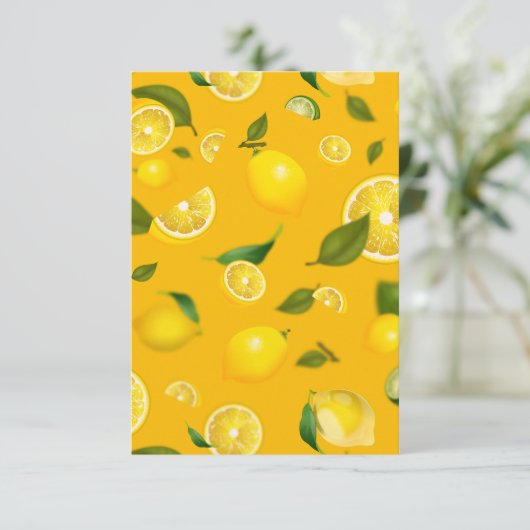 Save The Date Citron Variété 7 (Debout devant)