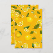 Save The Date Citron Variété 7 (Devant / Derrière)