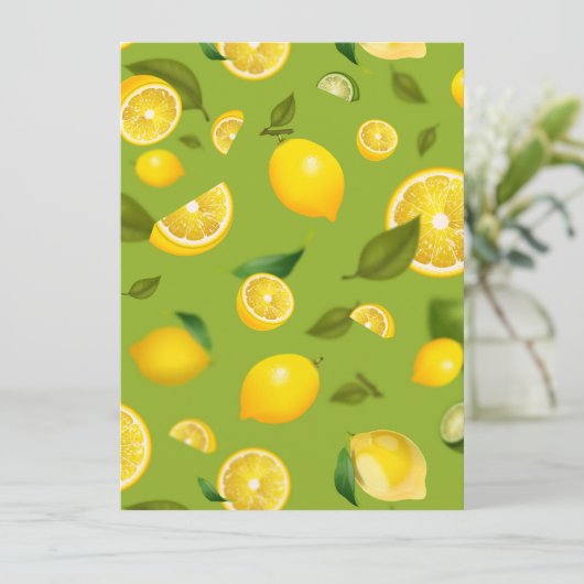 Save The Date Citron Variété 8 (Debout devant)