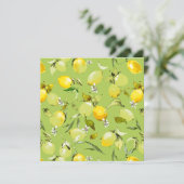 Save The Date citrons aquarelle 22 (Debout devant)
