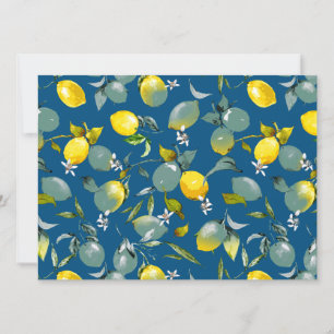 Save The Date citrons aquarelle 29