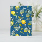 Save The Date citrons aquarelle 29 (Debout devant)