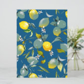 Save The Date citrons aquarelle 29 (Debout devant)